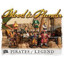 Blood & Plunder Pirates of Legend Captains Box